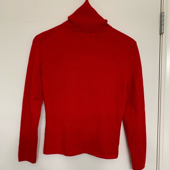 Cashmere red sweater - Picture 2 of 4